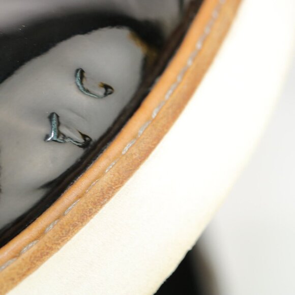 Vince Womens Sanders Loafer Size 8 Black Patent Sporty Platform Slip On Shoe - Picture 8 of 12